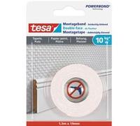 tesa WALLPAPER 77742-00000-00 Ruban de montage tesa® Powerbond blanc (L x l) 1.5 m x 19 mm Blanc G
