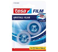 tesafilm Crystal Clear - 2 Rouleaux - 10 m x 19 mm