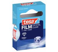 tesafilm Crystal Clear - Ruban Adhésif Ultra-transparent - 10 m x 15 mm | Bande adhésive d'une clarté cristalline - Forte adhérence, résistante à la déchirure, sans solvant, durable