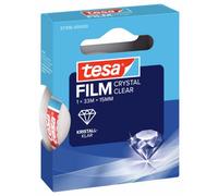 tesafilm Crystal Clear - Ruban Adhésif Ultra-transparent - 33 m x 15 mm | Bande adhésive d'une clarté cristalline - Forte adhérence, résistante à la déchirure, sans solvant, durable
