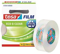 tesafilm Eco & Clear, 33m:19mm