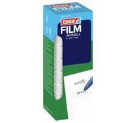 tesafilm Invisible - 8 Rubans Adhésifs - Haute Transparence - 33 m x 19 mm | Bande adhésive presque invisible, n'altérant pas les copies - Déchirable à la main - Silencieuse, résistante aux UV, durable