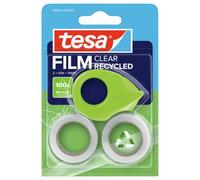 tesafilm Mini Dérouleur à la main EcoLogo Vert + 2 rouleaux adhésifs Eco & Clear Rubans adhésifs 10m x 19mm