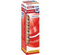 tesafilm Office Box Rolle 10m 19mm transparent 8St.