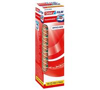 tesafilm tesa 57370-00002-11 transparent (L x l) 10 m x 15 mm acrylate 10 pc(s)
