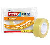 tesafilm Standard - Ruban Adhésif Transparent -33 m x 19 mm | Bande adhésive polyvalente - Pour la maison, l'école et le bureau - Forte adhérence, durable