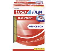 tesafilm tesa 57379-00002-01 transparent (L x l) 66 m x 25 mm acrylate 6 pc(s)