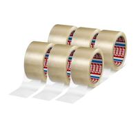 tesa Ruban adhésif d'emballage tesapack 4280 PP universel transparent 6 rouleaux 66 m x 50 mm