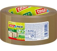 tesapack ECO & ULTRA STRONG Ruban adhésif d'emballage 50 mm x 66 m marron