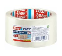 tesa Ruban adhésif d'emballage tesapack SOLID & STRONG 66 m x 50 mm transparent