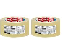 Tesapack® Standard PP Ruidoso 66M x 50mm transparente (Lot de 2)