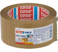 Tesa Packband 66m x 50mm Ultra strong braun 57177