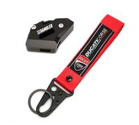 TESAY Coque de clé de Moto pour D-UCATI Scrambler 400 800 1100 Moto CNC Accessoires Porte-clés Clé Housse Coque De Protection (Couleur : EE)