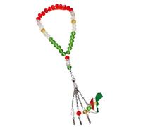 Tesbih Lot de 33 perles en bois de santal pour musulmans dévots