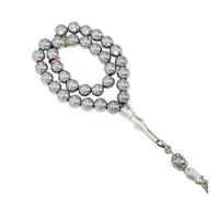 Tesbih Zikr Lot de 33 perles pour une utilisation quotidienne dans les prières et diverses occasions religieuses Tasbih