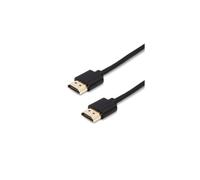 TESCA CORDON MICRO HDMI 2.0 FAIBLE DIAMÈTRE TETE COMPACTE MALE / MALE DE 0,5 M