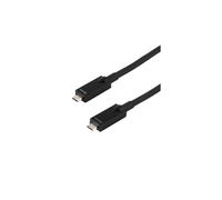 TESCA CORDON USB 3.1 gen2 FIBRE OPTIQUE type C MALE / MALE DE 10 M