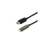 TESCA CORDON USB 3.1 gen2 FIBRE OPTIQUE type C MALE / MALE DE 10 M