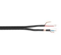TESCA TWINYCable Microphone numérique stéréo guipage 2 x 2 x 0,22mm² gaine noire