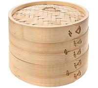 Tescoma 389530 Cuiseur vapeur en bambou NIKKO, 20 cm de diamètre