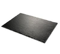 Tescoma 428822 GrandChef Assiette en ardoise 30 x 20 cm Noir