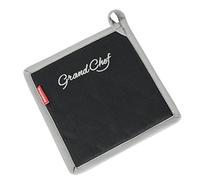 Tescoma 428842.45 Manique de Four, 100% Coton, Noir, 20 x 19 x 0.6 cm