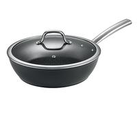 Tescoma 602638 President Poêle à fondre antiadhésive avec couvercle en verre Ø 28 cm Effet pierre