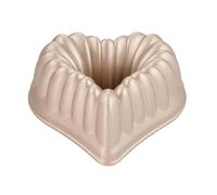 Tescoma 623138 Moule à beignets coeur ø 16 cm, or, Delícia