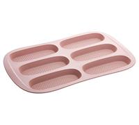 Tescoma 629510 Moule Mini Baguette, Silicone, Noisette