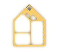 Tescoma 630894 Emporte-pièce Casetta Pain d'embre, Delícia, 9,9 x 12,7 x 3,2 cm