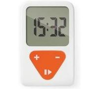 Tescoma 634480 Minuteur de ménage Minuteur numérique de cuisine Orange, Blanc Blanc G