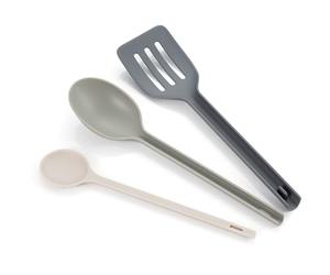 Tescoma 638210 Set d'ustensiles de cuisine en nylon résistant jusqu'à 210 °C, lot de 3 pièces, ligne Compact