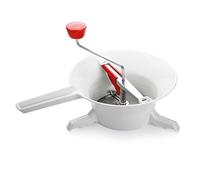 Tescoma 643578 Moulin à légumes, Acier Inoxydable, Blanc, 24 cm