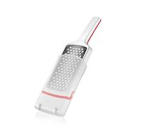 Tescoma 643731 Handy X-Sharp Râpe à Trous Moyens, Acier Inoxydable, Blanc/Rouge, 9,5 x 29,5 cm, 1 pièce