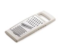 Tescoma 643764 Râpe Et Spiraliseur Manuels Râpe Plane Acier Inoxydable Et Blanc