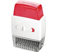 Tescoma 643890 taglianervi, Acier Inoxydable, Blanc/Rouge