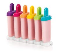 Tescoma 668218 Lot de 6 moules à glace, plastique, multicolore, 13 x 19 cm