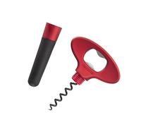 Tescoma 695422 Tire-bouchon décapsuleur avec levier et bouchon pour bouteilles, ligne Unovino