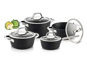 Tescoma 780310 President Stone Batterie de casseroles, lot de 8 pièces