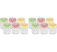 Tescoma 895110 Bocaux pour conserves, Verre, Transparent, 125 ML - ø 7 cm - h 5,5 cm (Lot de 2)