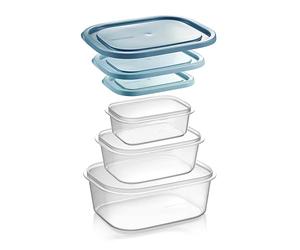 Tescoma 896944 Conteneurs pour congélateur 4FOOD, 3 pièces, 0,5 ; 1,0 ; 2,0 l