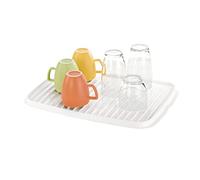Tescoma 900641 Egouttoir réversible Cleankit 44,5 x 32 x 2 cm Blanc