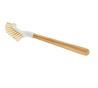 Tescoma Clean Kit de brosses de Nettoyage Naturelles, Bambou/Blanc, 28,5 cm