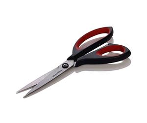 Tescoma Cosmo Ciseaux de ménage 22 cm, Plastique, Argenté/rouge/noir., 27.4 x 9.6 x 1.2 cm