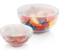 Tescoma Couvercles souples en silicone 4FOOD ø 17 et 23 cm, lot de 2