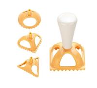 Tescoma Delicia Coupe-Pâtes En Plastique Pour Raviolis 4 Formes Recette Incluse