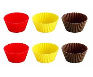 Tescoma Delicia Moules en silicone 9 cm Lot de 6