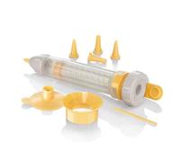 Tescoma Delicia Stylet Décore Gâteau Transparent Et Jaune H 15 CM