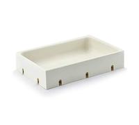 Tescoma FlexiSpace Porte-Outils de tiroir, Plastique, Blanc, 22 x 15 X 4,5 cm