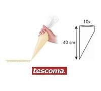 Tescoma Lot De 10 Poches À Douilles 40cm Delicia